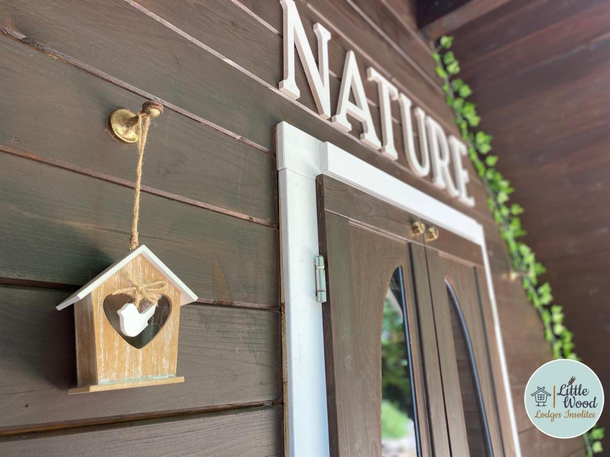 Little Wood Lodges Insolites Bailly-aux-Forges Luaran gambar