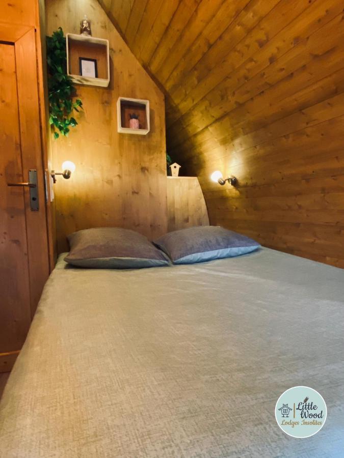 Little Wood Lodges Insolites Bailly-aux-Forges Luaran gambar