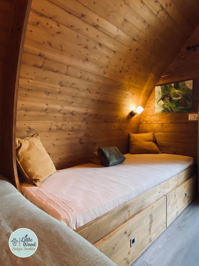 Little Wood Lodges Insolites Bailly-aux-Forges Luaran gambar