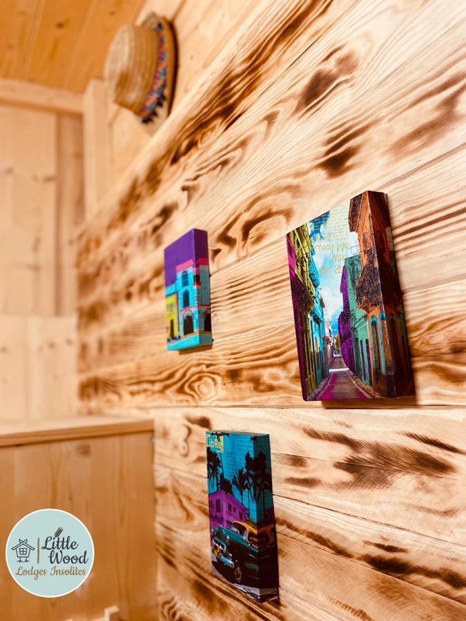 Little Wood Lodges Insolites Bailly-aux-Forges Luaran gambar