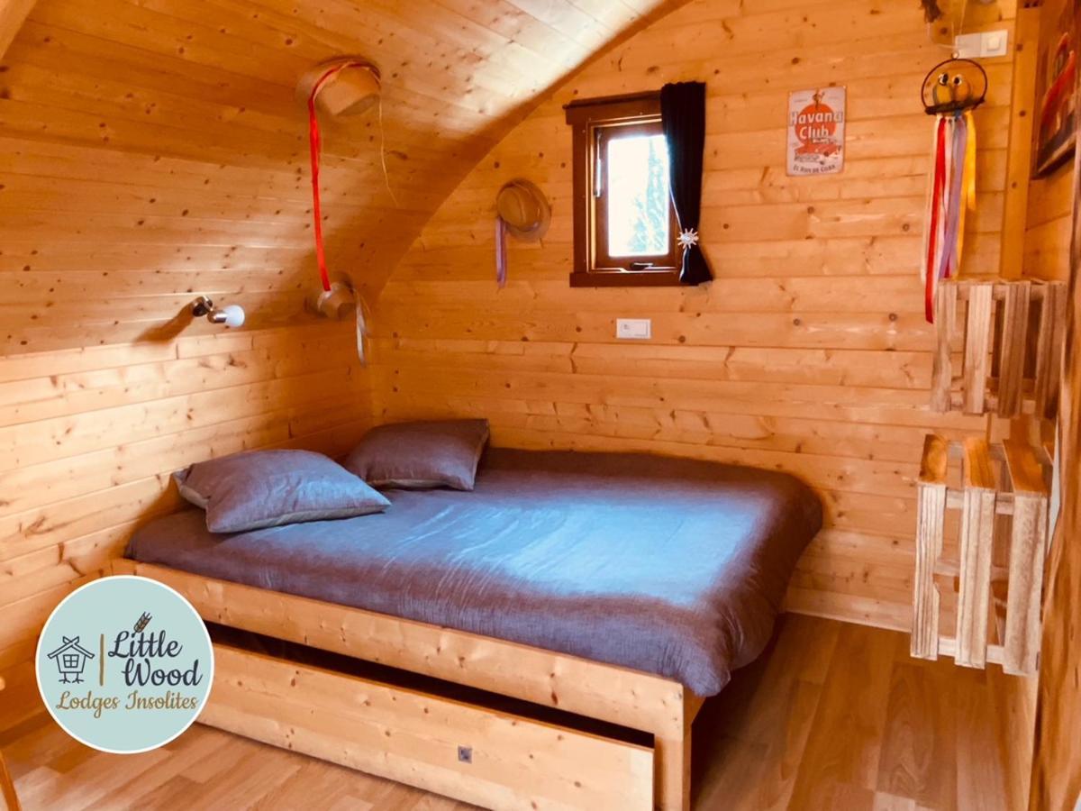 Little Wood Lodges Insolites Bailly-aux-Forges Luaran gambar