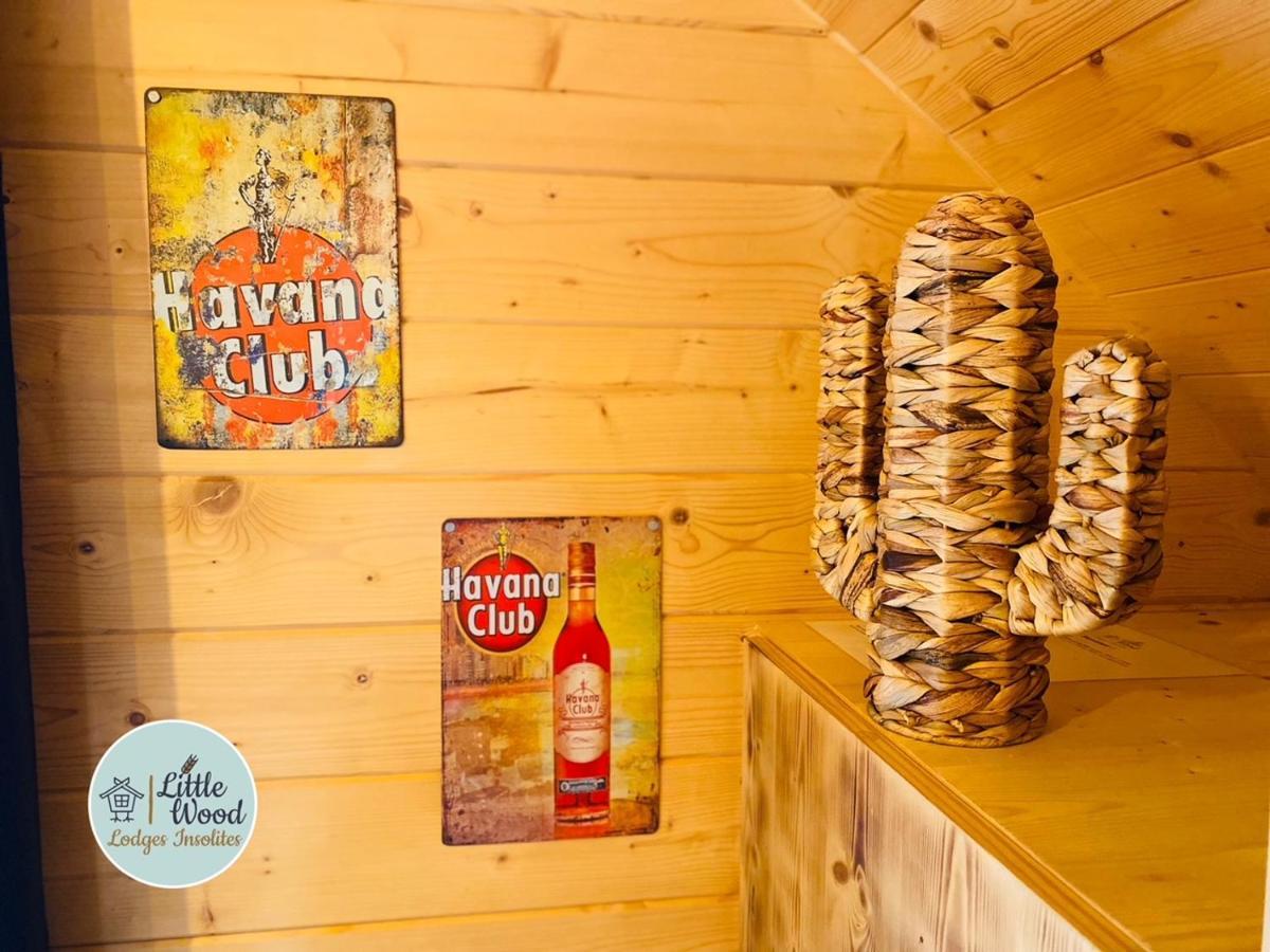 Little Wood Lodges Insolites Bailly-aux-Forges Luaran gambar