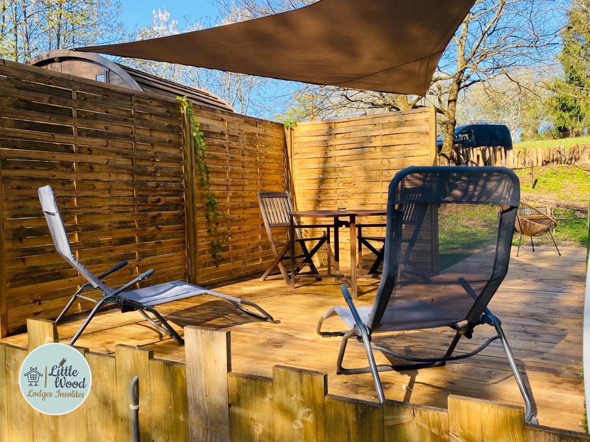Little Wood Lodges Insolites Bailly-aux-Forges Luaran gambar
