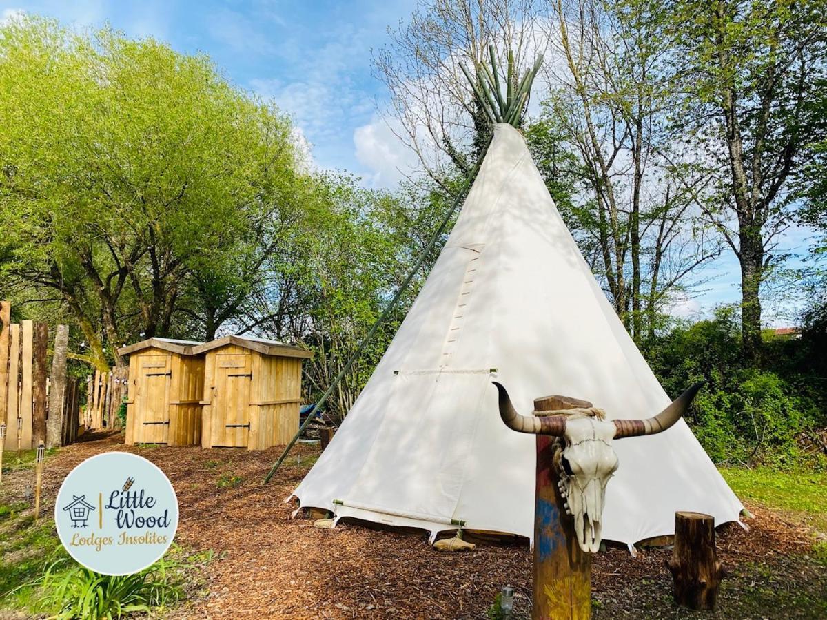 Little Wood Lodges Insolites Bailly-aux-Forges Luaran gambar