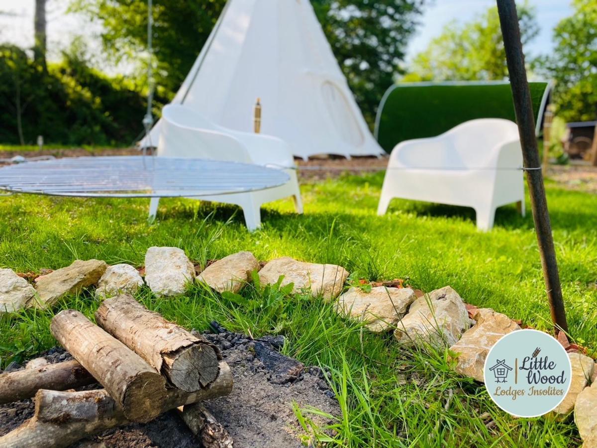 Little Wood Lodges Insolites Bailly-aux-Forges Luaran gambar