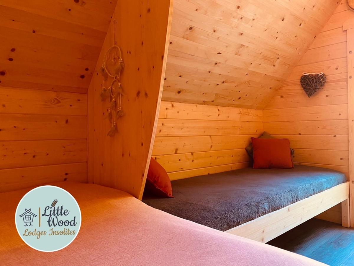 Little Wood Lodges Insolites Bailly-aux-Forges Luaran gambar