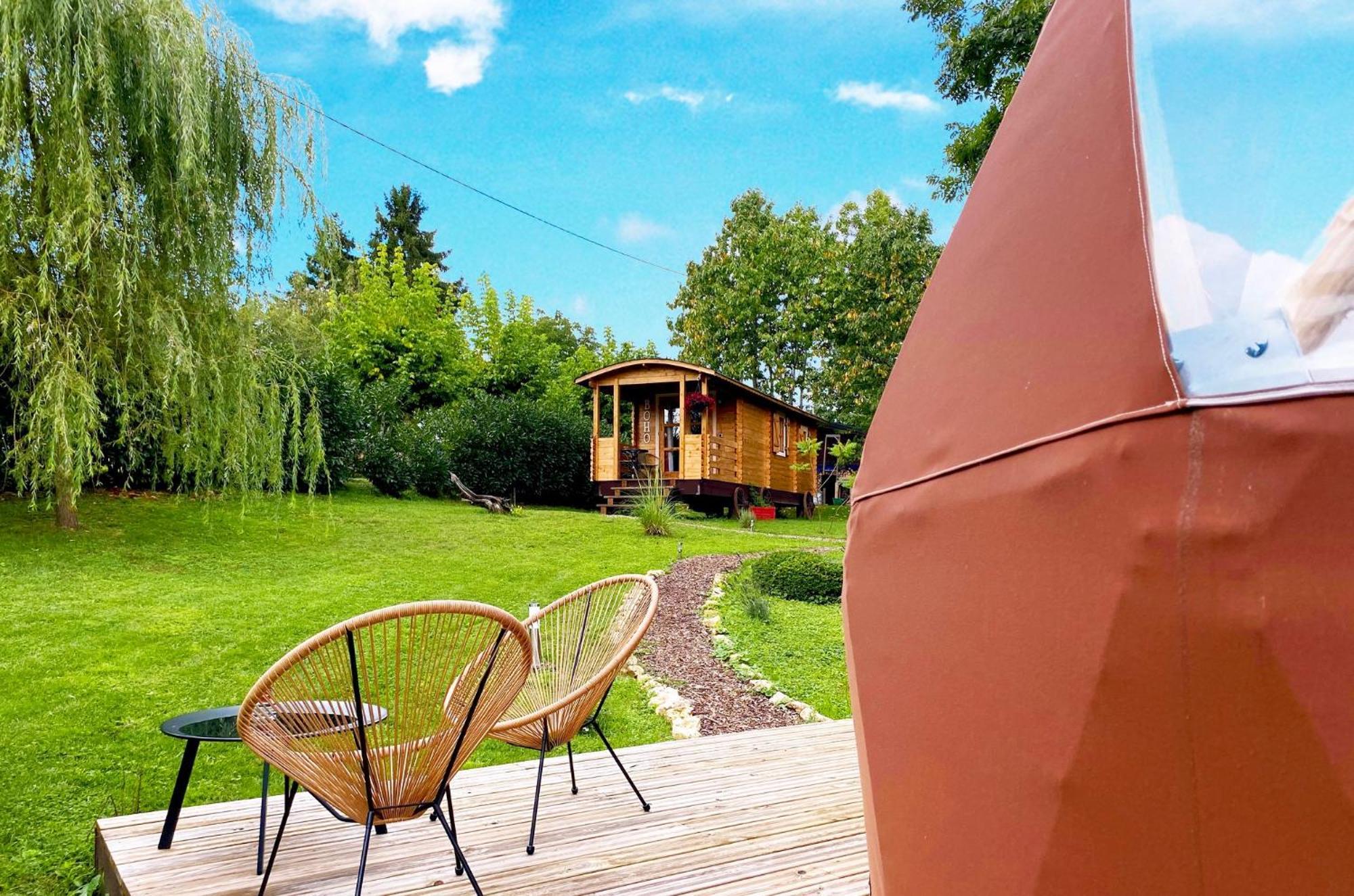 Little Wood Lodges Insolites Bailly-aux-Forges Luaran gambar